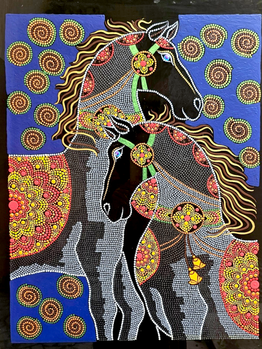 2 horses