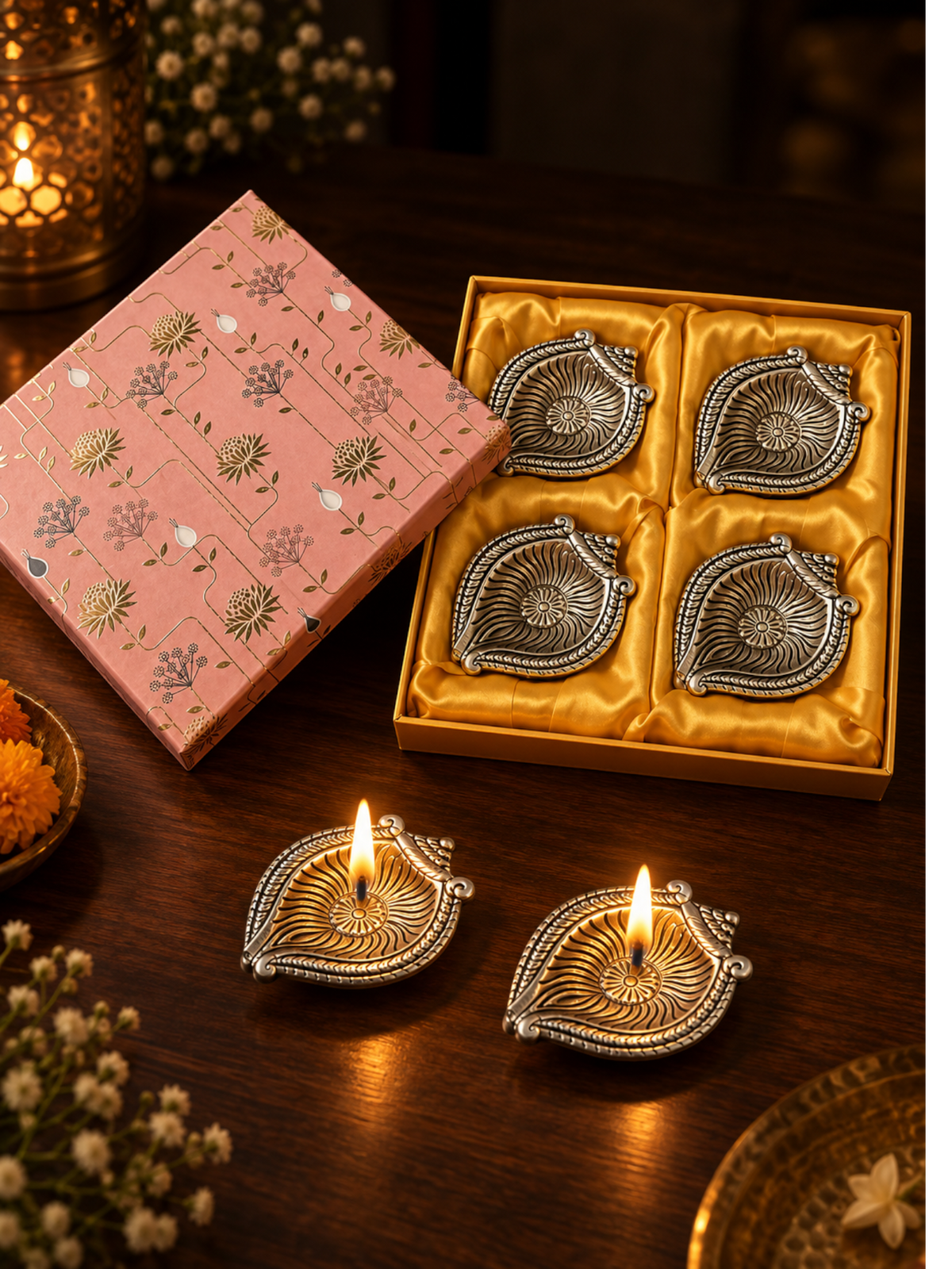 Metal Diya